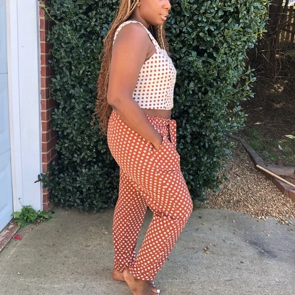 🌸 Vintage inspired Eva Mendes Two-piece set - Picture 3 of 5